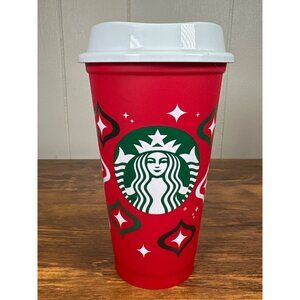 Starbucks 2023 Red Holiday Collectible Christmas Plastic Cup